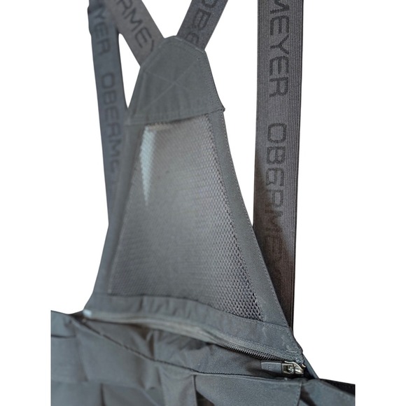 Obermeyer Force Suspender Ski Pants, Removable Suspender, Black, Size Small - Picture 8 of 14